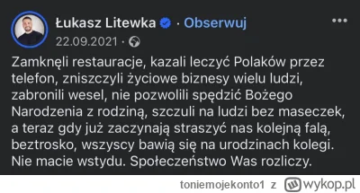 toniemojekonto1 - Łukasz Musisz !!! 

I pomyśleć że dostał się z list Lewicy bo miał ...