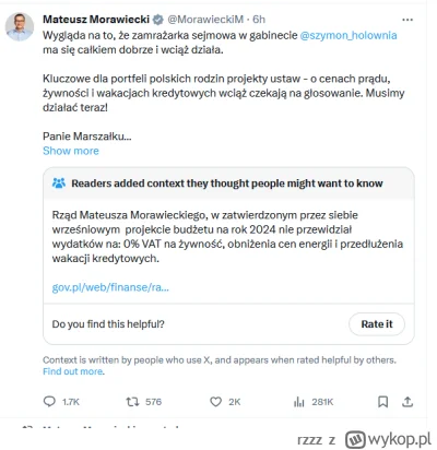 rzzz - Morawiecki publicznie gruzuje Morawieckiego za pomocą Twittera/X.

Pora chyba ...