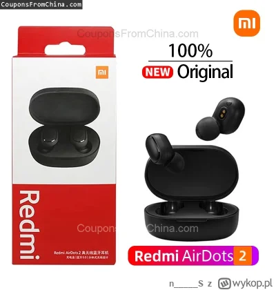 n____S - ❗ Xiaomi Redmi Airdots 2 Earphones
〽️ Cena: 7.65 USD - Bardzo dobra cena! (d...