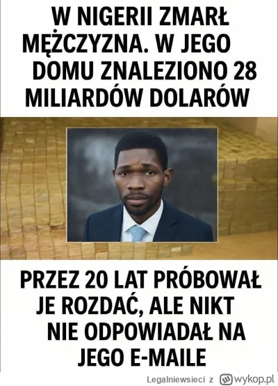 Legalniewsieci - Zapewne do końca zastanawiał się, czemu nikt nie odpisuje 😉 

A czy...