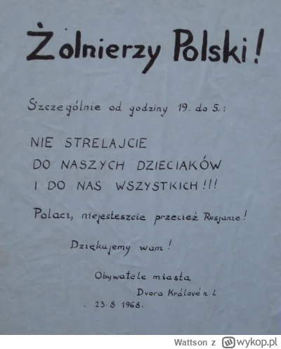 Wattson - Kolejny raz nacjonalistyczna histeria, rozpętana wokół sytuacji na granicy ...