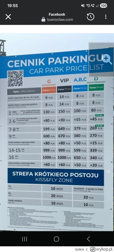 Iudex - Czy mnie się wydaje, czy lotnisko przy okazji remontu wywaliło ceny parkingu ...