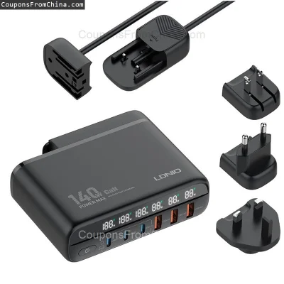 n____S - ❗ LDNIO A6140C 140W 6-Port USB PD Charger
〽️ Cena: 39.99 USD (dotąd najniższ...