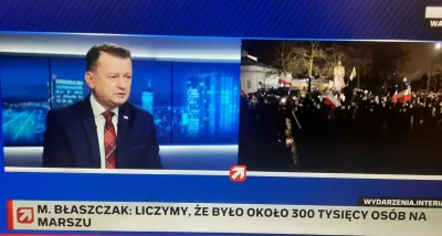 Ksemidesdelos - Błaszczak właśnie mówi na Polsacie, że niedawne przejęcie TVP to jest...