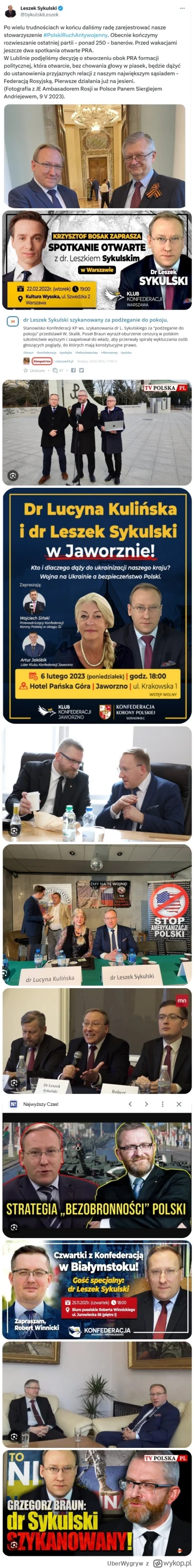 UberWygryw - W Polsce dziala legalnie ruska agentura wplywu.