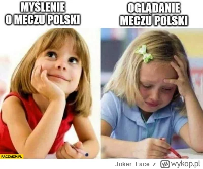 Joker_Face - Już nawet przed mecz człowiek przestaje się łudzić ᕙ(⇀‸↼‶)ᕗ #mecz #repre...