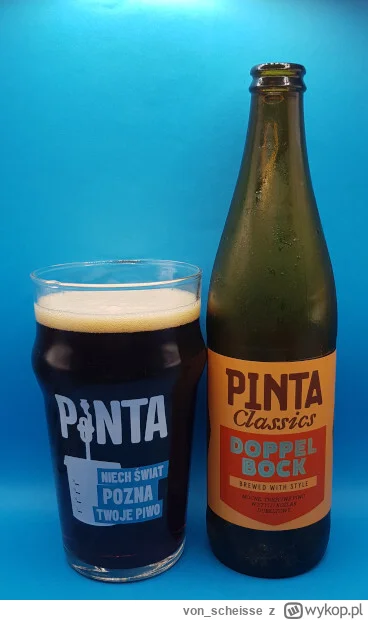 von_scheisse - PINTA Classics: Doppelbock to kolejne bardzo dobre piwo z tej lidlowej...