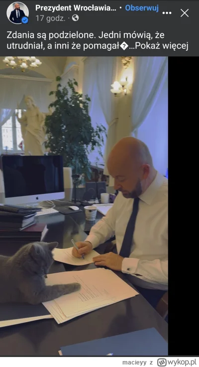 macieyy - Myślicie, że jakby nauczyć wrocka posługiwania się długopisem, to mógłby no...