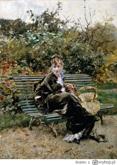 Bobito - #obrazy #sztuka #malarstwo #art

Giovanni Boldini - Na ławce w lasku