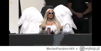 MarianPazdzioch69 - Jak bym tej idiotki nie znał bym pomyślał że to Doda z Temu 
#fam...