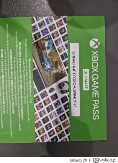 lukasz728 - Dostałem z padem, komuś się przyda?

#xbox