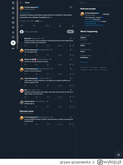 grypa-grypowska - #napierala 
no trudno sie mowi, co nie?