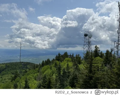 R2D2zSosnowca - @R2D2zSosnowca: na szczycie oprócz anten znajduje się wieża obserwacy...