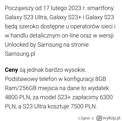 L3gion - Producenci telefonów wchodzą na wyższy poziom odklejki xD Xiaomi 13 podstawo...