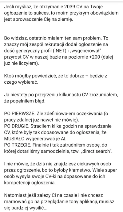 ByczekRozplodowy - Patrzcie Wy psy. Biedny rekruter musiał przejrzeć trochę CV, bo do...