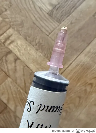 przypadkiem- - @jan-kowalski2023 potrzebujesz igły, łamiesz ją na początku i masz tak...