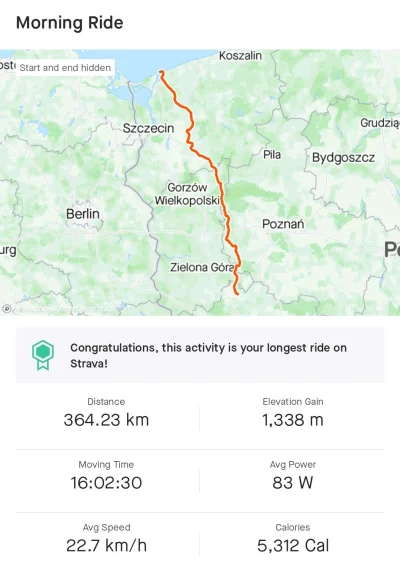 LoneRider - 339 866 + 364 + 35 = 340 265

Pozazdrościłem naszym wykopowym rowerowym s...