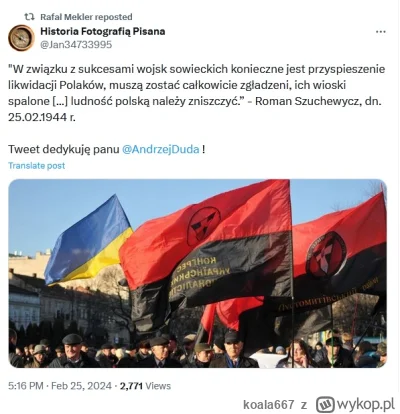 koala667 - Ciekawe co by dzisiaj zrobiła Ukraina gdyby to Polska była na ich miejscu?...