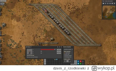 dzemzrzodkiewki - @Murasame: to jest kolejka pociągów, jak masz długą trasę lub skład...