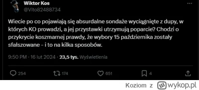 Koziom - A potem pisowcy się dziwią dlaczego nikt nie chce ich słuchać, ani tym bardz...