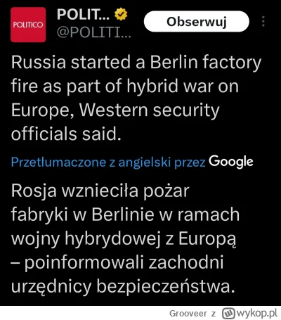 Grooveer - Ciekawe co dalej

https://www.politico.eu/article/russia-berlin-fire-diehl...