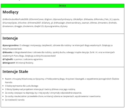 dendrofag - @AlboGruboAlboFcale2009, @DominiCanes, @Igtorn, @JonaszSynGrazyny, @Kalaf...