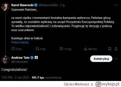 OjciecMateusz - XD #wybory #wybory2025 #wyboryprezydenckie2025
