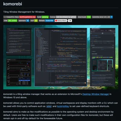 L3gion - A to ciekawostka https://github.com/LGUG2Z/komorebi
SPOILER

#windows #kompu...