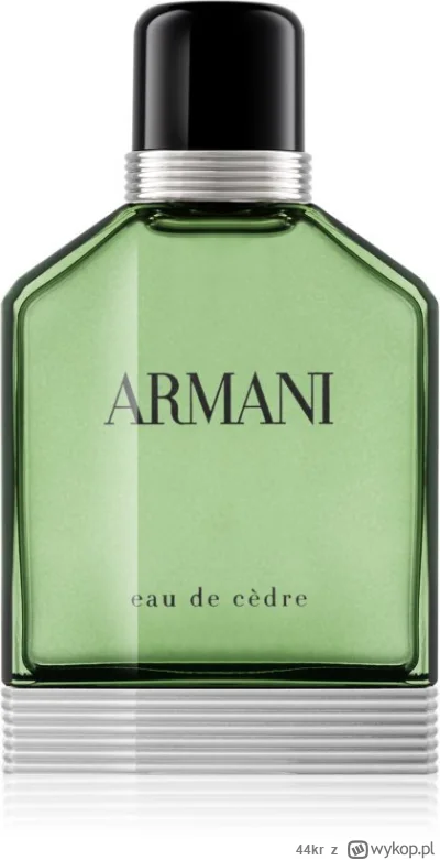 44kr - #perfumy Zamówiłem sobie niedawno Armani Eau de Cèdre bo widziałem wcześniej ż...