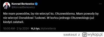 saakaszi - Konfederacja dołącza do PiS i zamierza bronić księdza Olszewskiego (ten od...