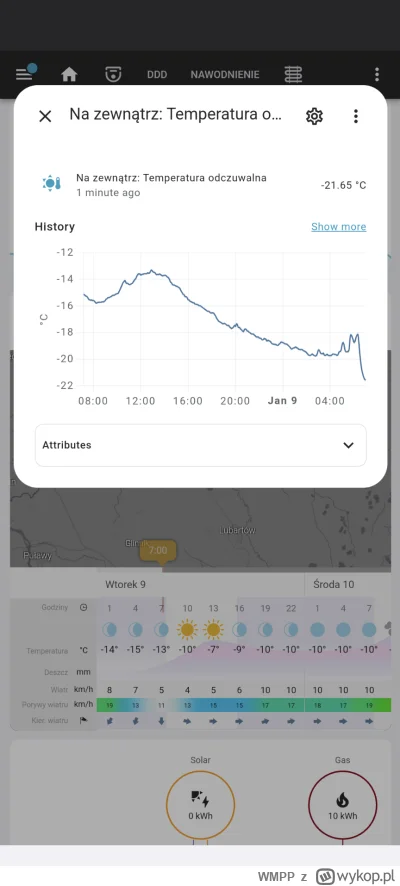 WMPP - #lublin 
Atmosferyczna -18.8