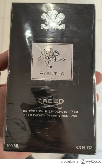 prodigium - #perfumy 

Creed Aventus - nowy zafoliowany

930 zł + kw