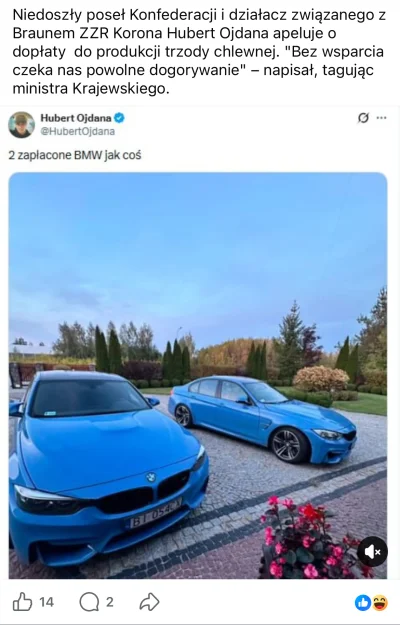 gbsh - Na już dopłaty dla rolników, i wyjście z unii. #polityka #bekazkonfederacji #b...