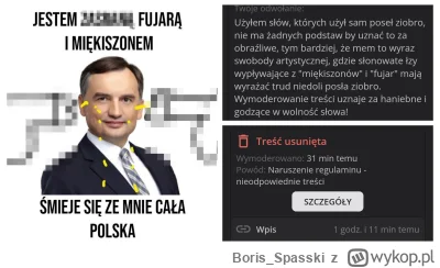 Boris_Spasski - MODERACJA NIE UCISZYCIE MNIE
A TYM BARDZIEJ WY  ̶P̶I̶S̶O̶W̶S̶K̶I̶E̶ ̶...