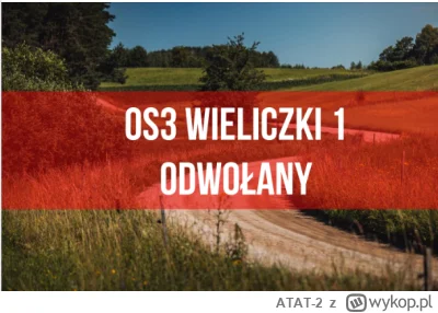ATAT-2 - jprdl, #wrc wraca po latach do Polski a bardachło nie potrafi się zachować i...