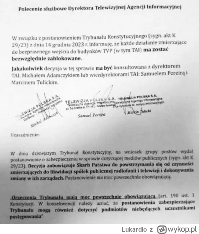 Lukardio - Ehh

co ten Sienkiewicz ileż można czekać?

#polska #prereira #tvpis #tvp ...