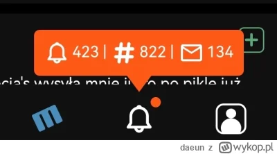 daeun - 450 powiadomien, 130 wiadomosci PW, prawie 300 nowych obserwacji. Dziekuje za...