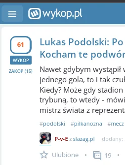 mrbarry - 61 wykopów i 15 zakopów i strona główna xDDD. 

Ale musiał spaść ruch na wy...