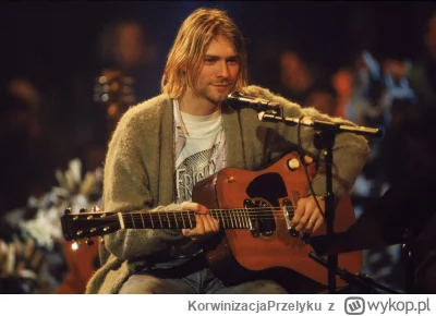 K.....u - Nirvana odniosła tak wielki sukces, bo Cobain miał przystojną gębę. Brutaln...
