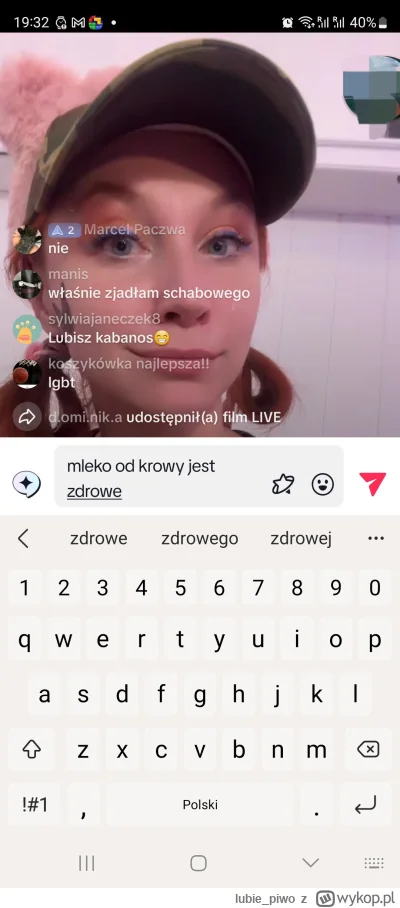 lubie_piwo - Serio #!$%@? taki komentarz narusza standardy? XD #tiktok #bekazlewactwa