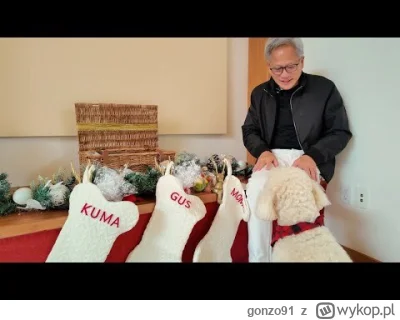 gonzo91 - #gielda 
Za dzisiejsze spadki na nvidii odpowiada sam Jansen, co ja właśnie...