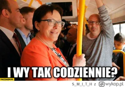 SMITH - @rales: miałem wolne ostatnio to chodziłem później niż zwykle. Ludzi z każdą ...