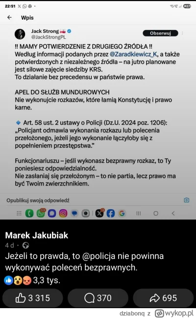 dziabonq - Podpalania Polski, ciąg dalszy.




#polska #polityka