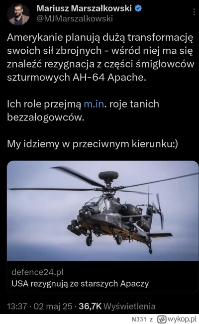 N331 - Polska ლ(ಠಠ ლ) brak zainteresowania społeczeństwa jak MON wydał 540 mld złotyc...