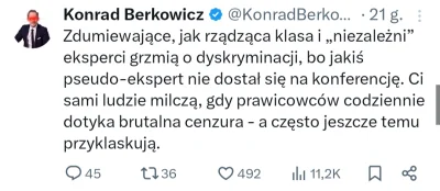 Turin89 - A jaka to brutalna cenzura dotyka prawicowców? 
Czyżby Kondziu kolejnego ch...