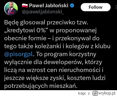 kdgc - #nieruchomosci 

Tak jak pisałem wczoraj. PiS jest w tej sprawie podzielony. I...