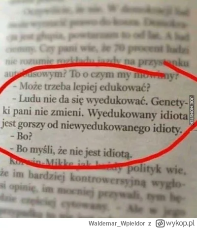 Waldemar_Wpieldor - Mariolu Anno @mariola-anna, w nawiązaniu do twojego wczorajszego ...