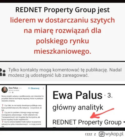 rzzz - Ta pani, która na LinkedIn broni braku transparentności cen na rynku nieruchom...