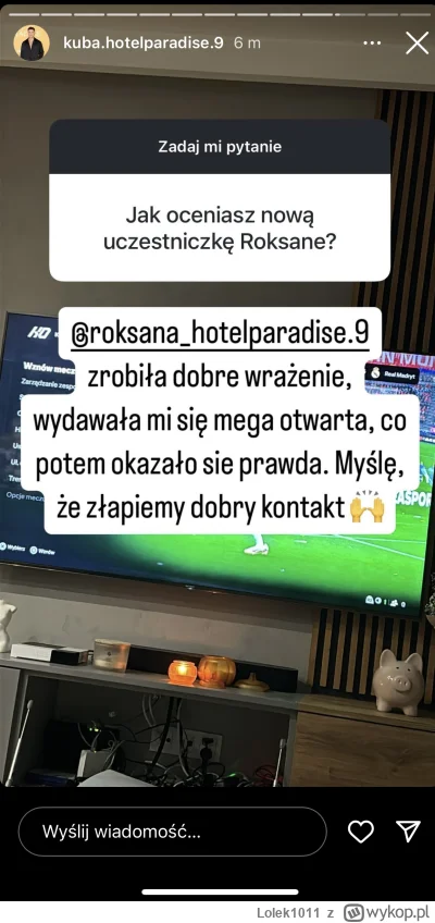 Lolek1011 - #hotelparadise myślicie że Kubuś zbiera do tej świnki skarbonki pieniążki...