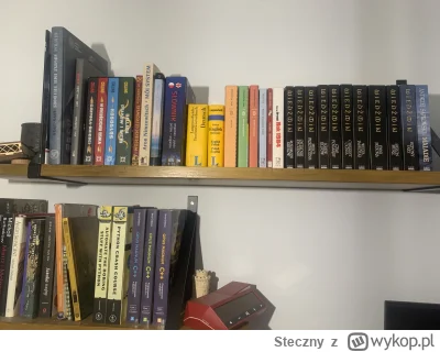 Steczny - Ale się kolekcja poszerzyła 
#ksiazki #wiedzmin
